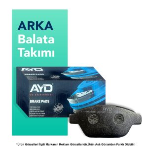 AYD Hyundai i20 Arka Fren Balata Takımı (2009-2014)