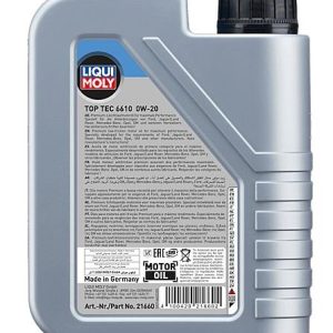Alternative view of Liqui Moly Top Tec 6610 0W-20 Motor Yağı 1 LT